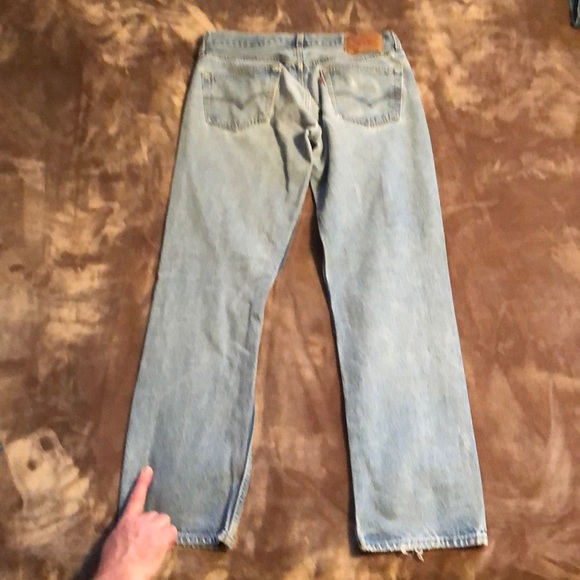 VINTAGE 501 Levi’s (1997, 1999, & 2001) red tag Jeans (lot of 5) | 34 x 32 - Picture 4 of 17